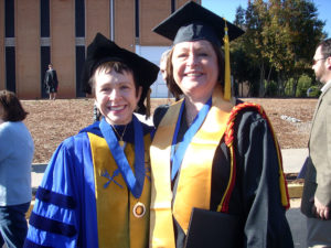 Dr. Liza Davis and Karen Schless Pressley